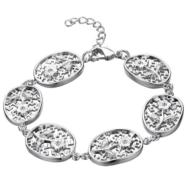 round flower charm bracelets for women as christmas gift jewelry new product 2018 bracelet ab008, Golden;silver
round flower charm bracelets for women as christmas gift jewelry new product 2018 bracelet ab008, Golden;silver