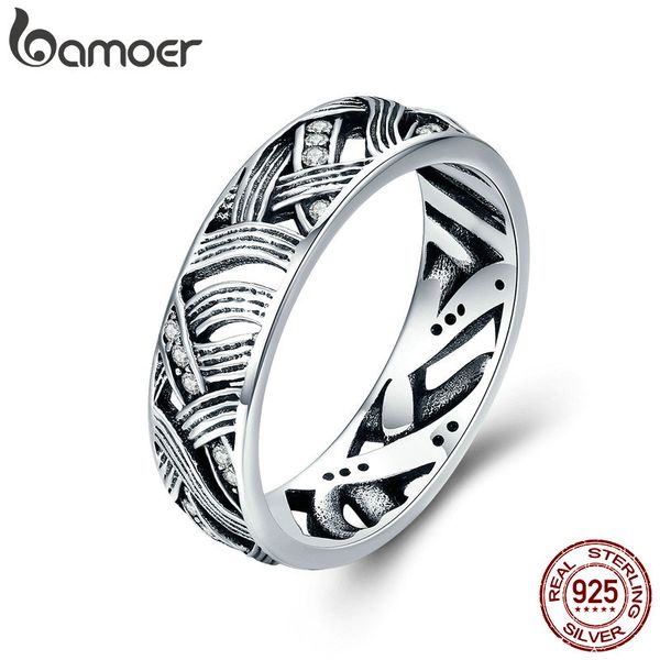bamoer authentic 925 sterling silver vintage stackable retro wave finger rings for women sterling silver jewelry anel scr253, Golden;silver
bamoer authentic 925 sterling silver vintage stackable retro wave finger rings for women sterling silver jewelry anel scr253, Golden;silver