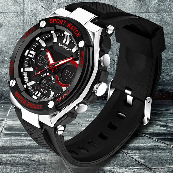 2018 colourful sport watch luxury double display cold light electronic waterproof men watches sport relogio mas, Slivery;brown
2018 colourful sport watch luxury double display cold light electronic waterproof men watches sport relogio mas, Slivery;brown