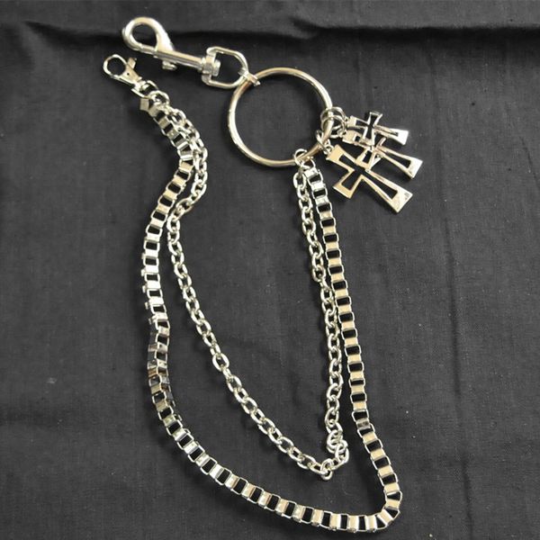 men's pants chain punk double chain non-mainstream rock hip-hop waist chain simple corss keychain handcraft support fba drop shipping h, Slivery;golden
men's pants chain punk double chain non-mainstream rock hip-hop waist chain simple corss keychain handcraft support fba drop shipping h, Slivery;golden