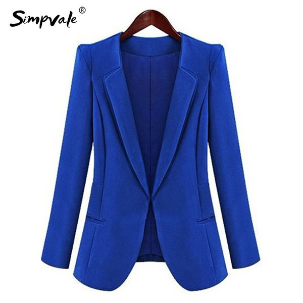 simpvale new trendy solid color women business formal office thin blazer work wear casual chiffon draped lady eleslim coat, White;black
simpvale new trendy solid color women business formal office thin blazer work wear casual chiffon draped lady eleslim coat, White;black