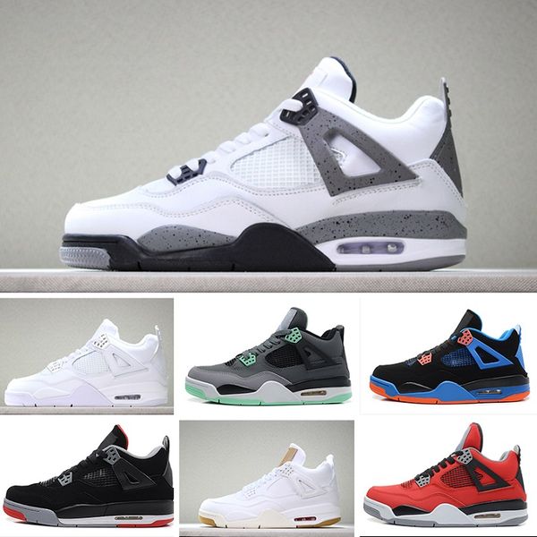 NIKE Air Jordan 4 Retro 20 цветов 2018 4 чистые деньги обувь мужская 4s разводят роялти белый цем
NIKE Air Jordan 4 Retro 20 цветов 2018 4 чистые деньги обувь мужская 4s разводят роялти белый цем