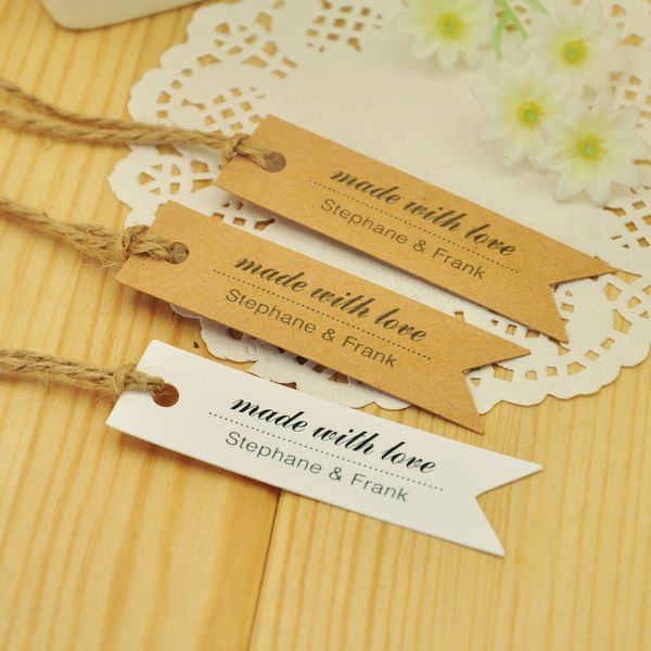 custom gift tags, pennant custom tags, made with love, personalized wedding favor wedding bridal shower,100pcs/set
custom gift tags, pennant custom tags, made with love, personalized wedding favor wedding bridal shower,100pcs/set