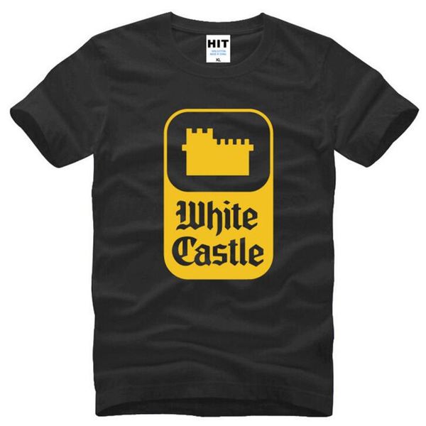 white castle printed t shirts men summer style short sleeve o-neck cotton men's t shirt fashion tee shirt homme mens clothing, White;black
white castle printed t shirts men summer style short sleeve o-neck cotton men's t shirt fashion tee shirt homme mens clothing, White;black