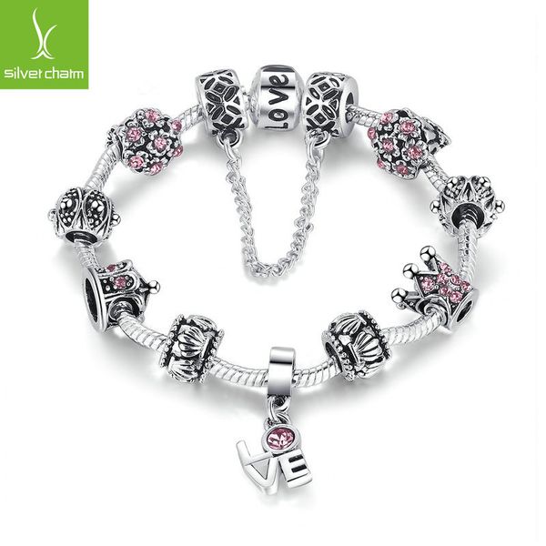 fashion diy beaded strands bracelet european and american popular valentine's day gift love pendant silver plated charms diy bracelet
fashion diy beaded strands bracelet european and american popular valentine's day gift love pendant silver plated charms diy bracelet