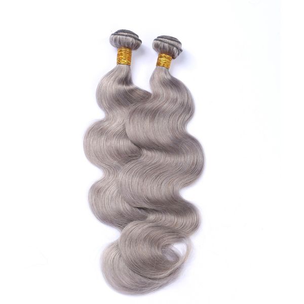 elibess hair-color grey body wave human hair extensions remy human hair 3 bundles 100g/bundle grey human hairs, Black
elibess hair-color grey body wave human hair extensions remy human hair 3 bundles 100g/bundle grey human hairs, Black