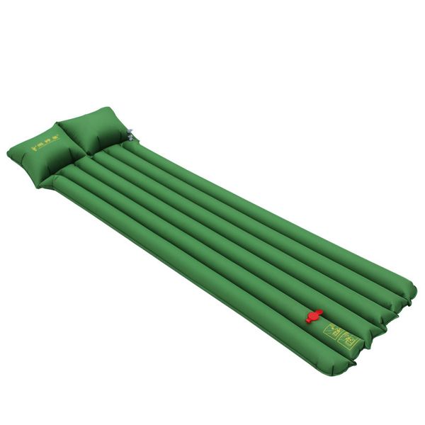 press inflatable pvc cushion ultra light camping mat tent air mattress outdoor patent sleeping pads 2color 950g
press inflatable pvc cushion ultra light camping mat tent air mattress outdoor patent sleeping pads 2color 950g