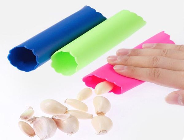 3 color household magic silicone garlic peeler peel easy useful kitchen gadgets cooking tool random color opp bag package
3 color household magic silicone garlic peeler peel easy useful kitchen gadgets cooking tool random color opp bag package