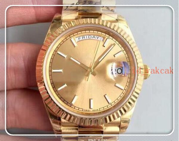 Высокое качество мужские роскошные спортивные часы золото 18 карат DAYDATE серии 40 мм
Высокое качество мужские роскошные спортивные часы золото 18 карат DAYDATE серии 40 мм