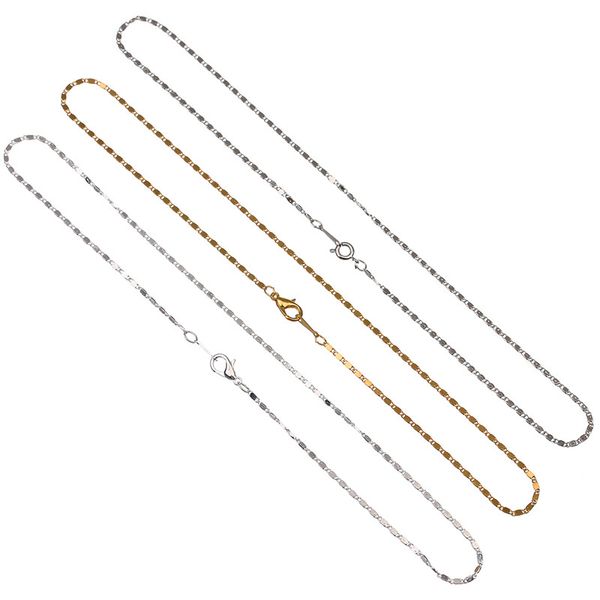 xinyao 10pcs/lot gold silver color necklace chains with lobster clasps flat link ball chain bulk for diy jewelry making f1387
xinyao 10pcs/lot gold silver color necklace chains with lobster clasps flat link ball chain bulk for diy jewelry making f1387