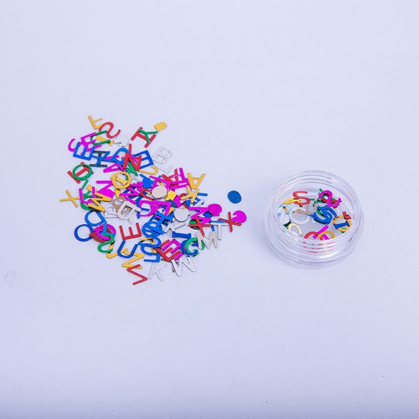 3d mixed 26 letters design slice sequin nail art and 3d decorations adhesive glitter glitter sequin, Silver;gold
3d mixed 26 letters design slice sequin nail art and 3d decorations adhesive glitter glitter sequin, Silver;gold