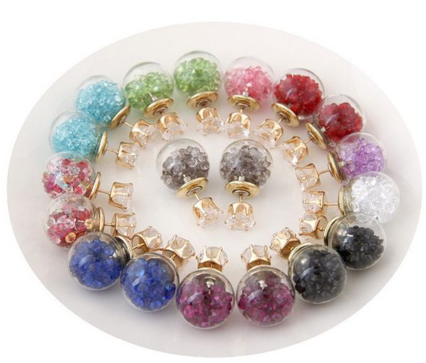 fahion double-sided bottles with beads zircon stud earrings drop earrings diy glass ball rope dried flowers stud earrings jewelry h133r, Golden;silver
fahion double-sided bottles with beads zircon stud earrings drop earrings diy glass ball rope dried flowers stud earrings jewelry h133r, Golden;silver