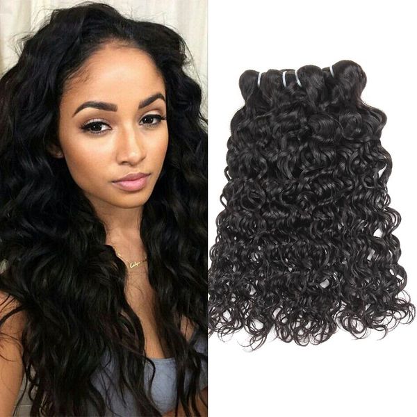 10a remy brazilian natural wave hair 3 bundles unprocessed peruvian indian malaysian virgin human hair weft wavy hair weave natural color, Black
10a remy brazilian natural wave hair 3 bundles unprocessed peruvian indian malaysian virgin human hair weft wavy hair weave natural color, Black