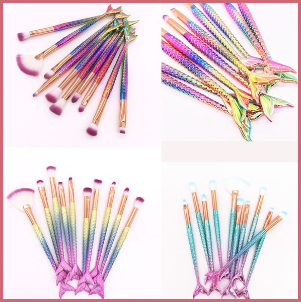 new 10cs/set mermaid makeup brushes sets 3d colorful mermaid makeup brush set foundation powder cream blush fish tail make up brushes
new 10cs/set mermaid makeup brushes sets 3d colorful mermaid makeup brush set foundation powder cream blush fish tail make up brushes