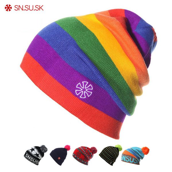 sn.su.sk 2018 winter cap gorros snowboard hiking caps skating hats warm beanies head warm for men woman spring autumn hat, Black;white
sn.su.sk 2018 winter cap gorros snowboard hiking caps skating hats warm beanies head warm for men woman spring autumn hat, Black;white