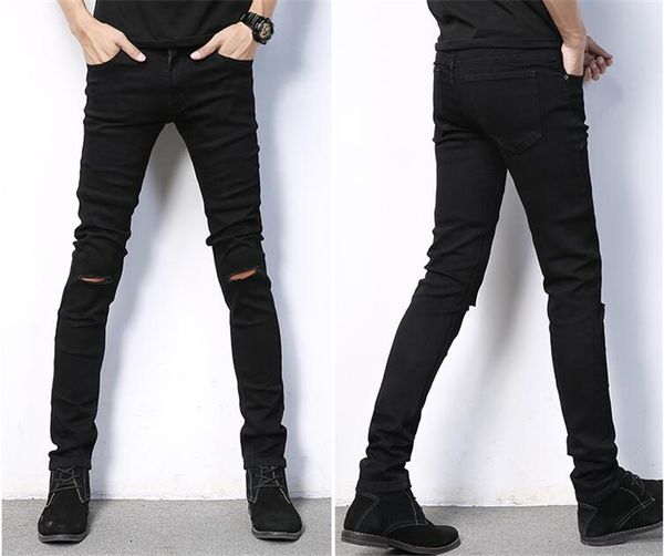 autumn fashion brand vintage men designer casual hole ripped black jeans nightclubs mens hip-hop skinny denim pants slim mal, Blue
autumn fashion brand vintage men designer casual hole ripped black jeans nightclubs mens hip-hop skinny denim pants slim mal, Blue