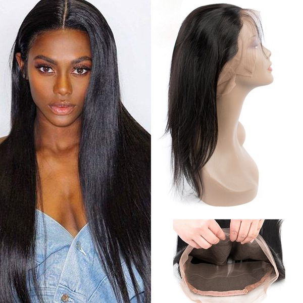 brazilian human haiir 360 lace frontal pre plucked with baby hair part body wave 10-24inch, Black;brown
brazilian human haiir 360 lace frontal pre plucked with baby hair part body wave 10-24inch, Black;brown