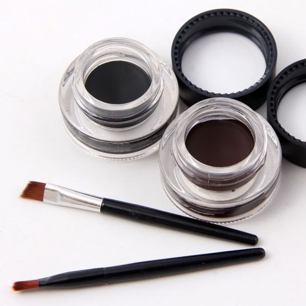 2pcs makeup eyeliner cream 2 colors maquiagem waterproof long lasting eye liner gel eyeliner with brush beauty makeup palette
2pcs makeup eyeliner cream 2 colors maquiagem waterproof long lasting eye liner gel eyeliner with brush beauty makeup palette