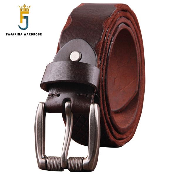 fajarina unique design retro styles mens pure cow genuine belt solid cowhide leather belts for men jeans fj18013, Black;brown
fajarina unique design retro styles mens pure cow genuine belt solid cowhide leather belts for men jeans fj18013, Black;brown