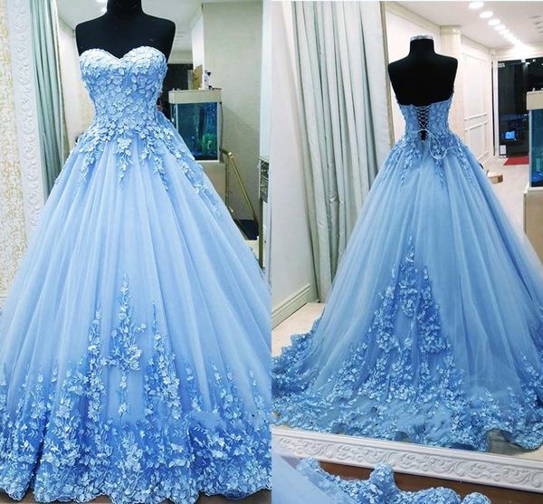 new ball gown evening dresses sweetheart appliques tulle backless bandage light blue prom gowns quinceanera dresses sweet 16 dresses, Black;red
new ball gown evening dresses sweetheart appliques tulle backless bandage light blue prom gowns quinceanera dresses sweet 16 dresses, Black;red