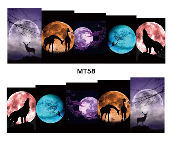 nail mt58 full cover full moon wolf nail art water transfer sticker decal for art tattoo tips diy tool, Black
nail mt58 full cover full moon wolf nail art water transfer sticker decal for art tattoo tips diy tool, Black