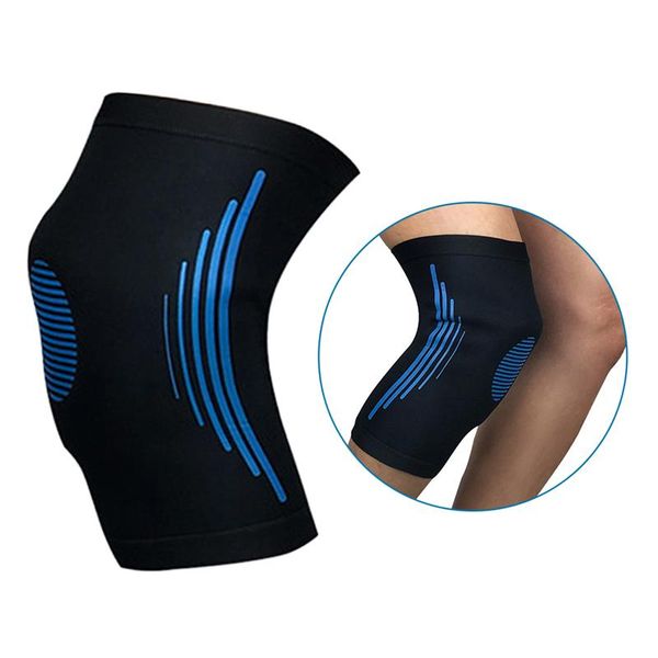 1pc anti slip knee brace sleeve knee protector support for running hiking outdoor sports activities (black and blue, Black;gray
1pc anti slip knee brace sleeve knee protector support for running hiking outdoor sports activities (black and blue, Black;gray