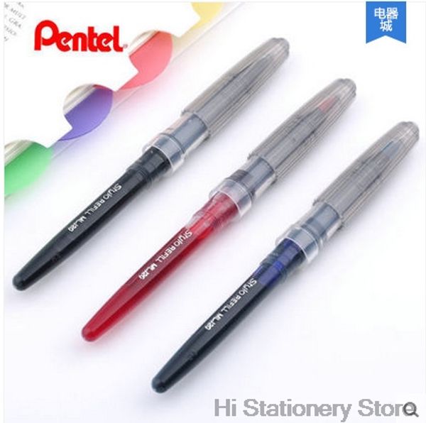 6 piece japan pentel tradio pulaman fountain pen refill mlj20 0.7-2.0mm black/blue/red color
6 piece japan pentel tradio pulaman fountain pen refill mlj20 0.7-2.0mm black/blue/red color
