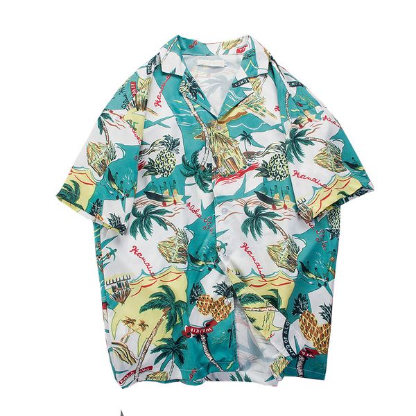 hawaii style hip hop shirt men 2018 summer single breasted short sleeved men's shirts 372tzh, Black;brown
hawaii style hip hop shirt men 2018 summer single breasted short sleeved men's shirts 372tzh, Black;brown