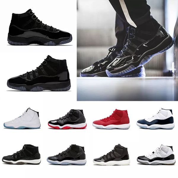 11 11s Prom Night Men Basketball Shoes blackout Easter Gym Red Midnight Navy PRM Heiress Barons Closing Concord Bred Ceremony sport sneakers
11 11s Prom Night Men Basketball Shoes blackout Easter Gym Red Midnight Navy PRM Heiress Barons Closing Concord Bred Ceremony sport sneakers