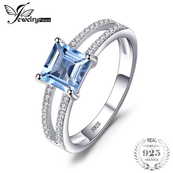 jewelrypalace 1.4ct princess-cut sky blue z wedding anniversary ring for woman's fashion 100% 925 sterling silver jewelry, Golden;silver
jewelrypalace 1.4ct princess-cut sky blue z wedding anniversary ring for woman's fashion 100% 925 sterling silver jewelry, Golden;silver