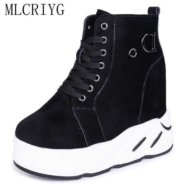 2018 new ankle women's classical boots autumn solid lace up increasing shoes woman high heels ladies soft most popular boot, Black
2018 new ankle women's classical boots autumn solid lace up increasing shoes woman high heels ladies soft most popular boot, Black