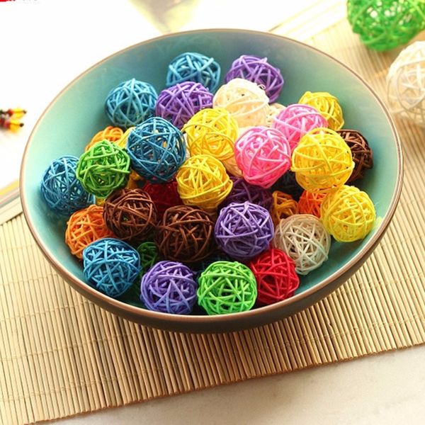20pcs 3cm colorful rattan ball diy ornaments sepak takraw home ornament christmas/birthday wedding party decorations kids gifts
20pcs 3cm colorful rattan ball diy ornaments sepak takraw home ornament christmas/birthday wedding party decorations kids gifts