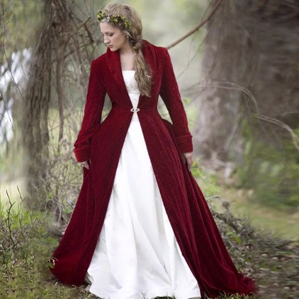 2018 velvet ruffle button bridal coats cape christmas long sleeves wedding cloaks wedding bridal wraps bridal coat jacket custom, White
2018 velvet ruffle button bridal coats cape christmas long sleeves wedding cloaks wedding bridal wraps bridal coat jacket custom, White