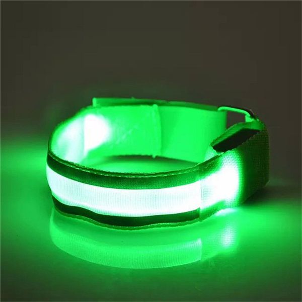 for night running cycling bike bicycle light reflective led light arm armband strap safety belt a2
for night running cycling bike bicycle light reflective led light arm armband strap safety belt a2