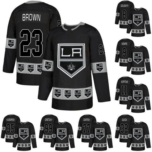 Men 23 Dustin Brown Jersey Los Angeles Kings 8 Drew Doughty 9 Adrian Kempe 11 Anze Kopitar 77 Jeff Carter Hockey Jerseys Black
Men 23 Dustin Brown Jersey Los Angeles Kings 8 Drew Doughty 9 Adrian Kempe 11 Anze Kopitar 77 Jeff Carter Hockey Jerseys Black