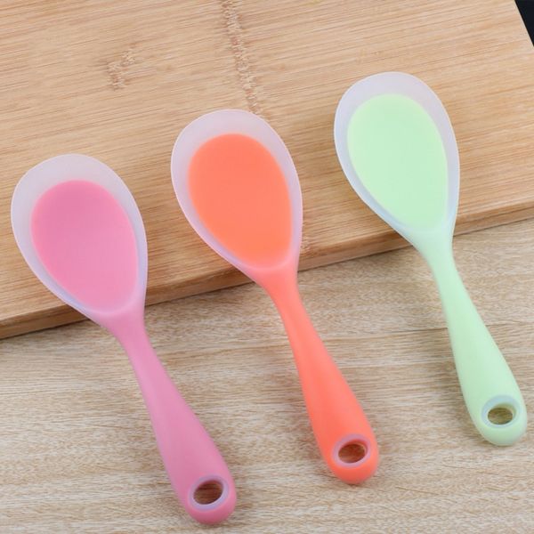 

10 style heat-resistant silicone rice spoon shovel non-stick rice shovel cooker colorful