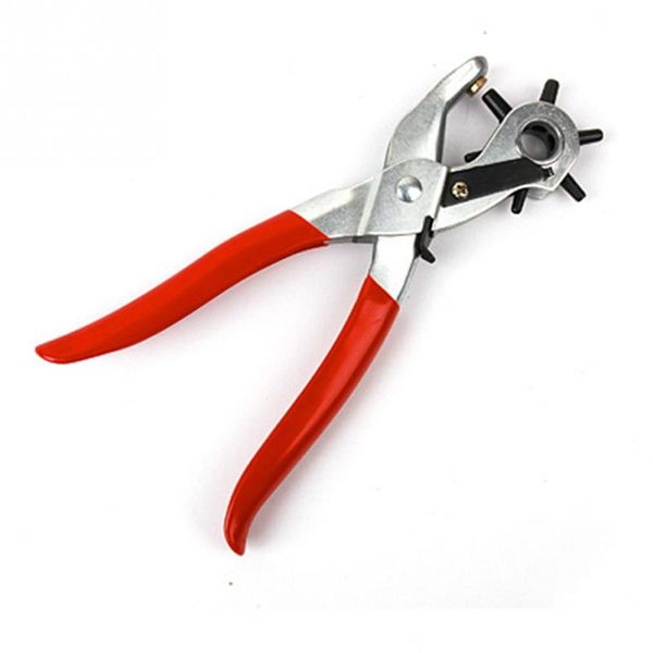 6 in 1 portable plastic handle puncher 9 inch (l) carbon steel punching pliers hole punching tool
6 in 1 portable plastic handle puncher 9 inch (l) carbon steel punching pliers hole punching tool
