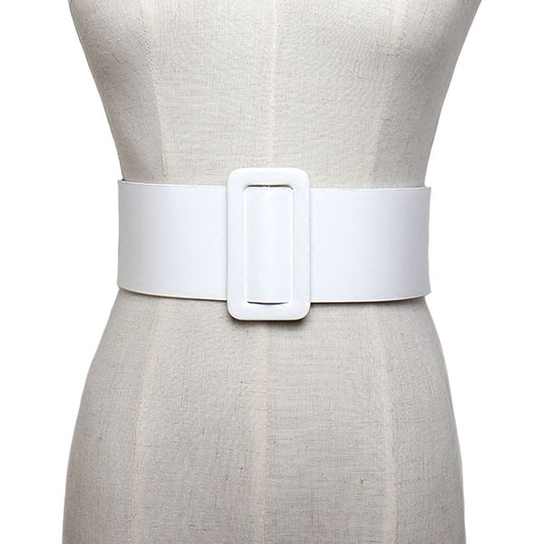 new women's wide white leather belt woman round buckle cool belts for women strap for woman jeans belt feminine, Black;brown
new women's wide white leather belt woman round buckle cool belts for women strap for woman jeans belt feminine, Black;brown