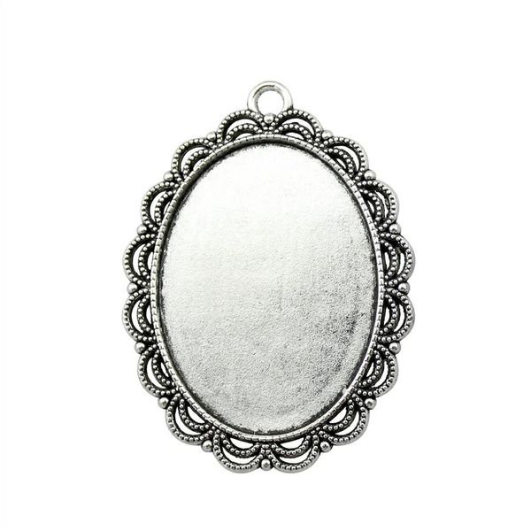 6 pieces cabochon cameo base tray bezel blank jewelry findings components flower inner size 30x40mm oval flatback resin cabochons, Slivery;crystal
6 pieces cabochon cameo base tray bezel blank jewelry findings components flower inner size 30x40mm oval flatback resin cabochons, Slivery;crystal