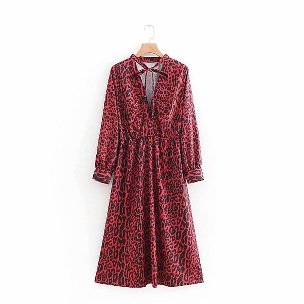 женщины животных печати leopard midi dress с длинным рукавом галстук-бабочку воротник элегантный трапеция dress женский рождество femme шика, Black;gray
женщины животных печати leopard midi dress с длинным рукавом галстук-бабочку воротник элегантный трапеция dress женский рождество femme шика, Black;gray