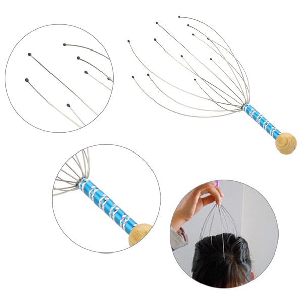 new massage & relaxation ocs scalp head massager scratcher body relax beauty & health care (random color, Silver
new massage & relaxation ocs scalp head massager scratcher body relax beauty & health care (random color, Silver