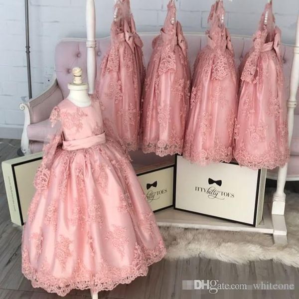 princess ball gown flower girls dresses with flowers floor length kids formal wear pageant girls dress custom made online, White;blue
princess ball gown flower girls dresses with flowers floor length kids formal wear pageant girls dress custom made online, White;blue