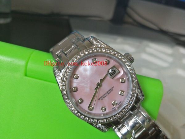 lady wristwatches 81159 36mm 31mm shell stainless steel diamond dial 2813 mechanical automatic ladies women's watches watch, Slivery;brown
lady wristwatches 81159 36mm 31mm shell stainless steel diamond dial 2813 mechanical automatic ladies women's watches watch, Slivery;brown