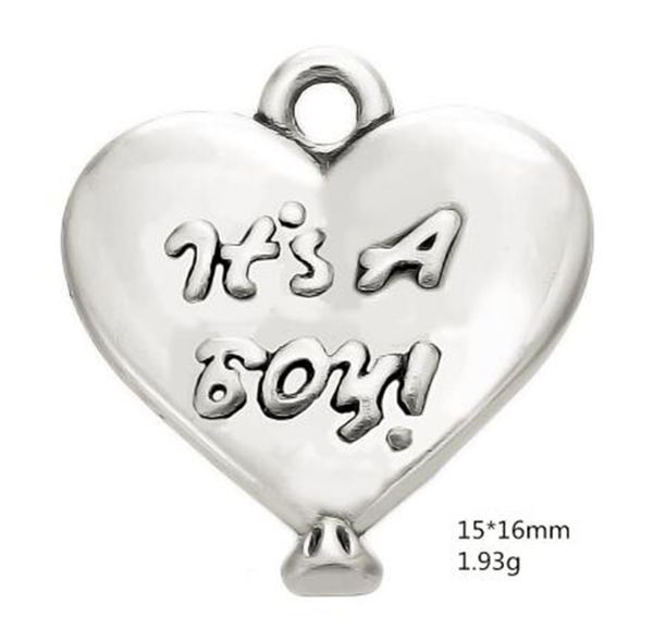 2021 it's a boy heart engraved charms for man other customized jewelry, Bronze;silver
2021 it's a boy heart engraved charms for man other customized jewelry, Bronze;silver