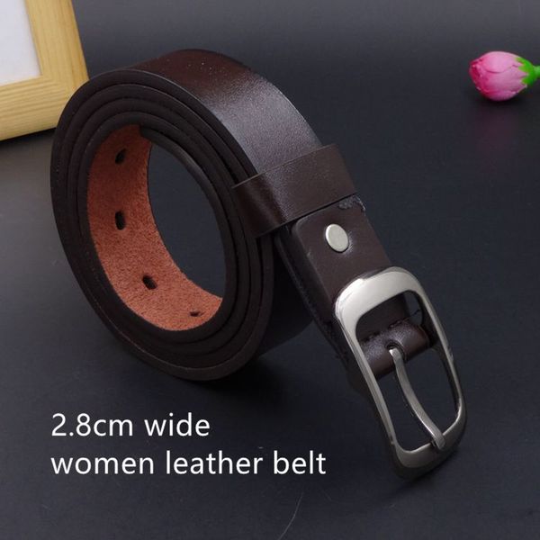 lgfd1028b women fleece suede 2.8 cm pin buckle white cowhide split leather belts, Black;brown
lgfd1028b women fleece suede 2.8 cm pin buckle white cowhide split leather belts, Black;brown