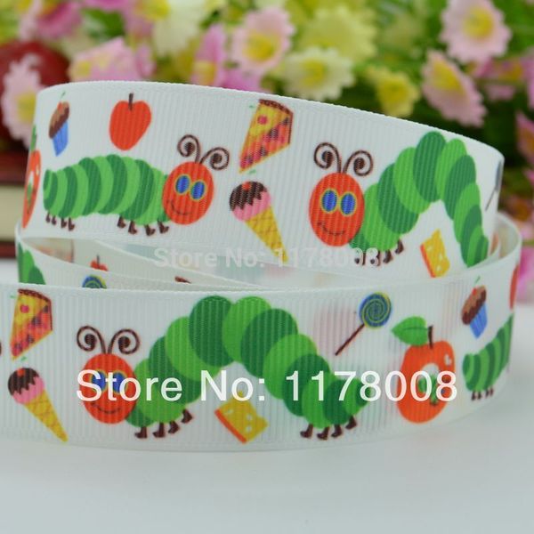 duwes 7/8'' 22mm very hungry caterpillar printed grosgrain ribbon ,hairbow diy handmade clothing 50yards children headwear
duwes 7/8'' 22mm very hungry caterpillar printed grosgrain ribbon ,hairbow diy handmade clothing 50yards children headwear