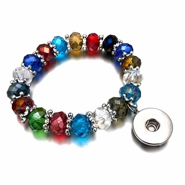 new 044 interchangeable candy colors expandable stretch crystal bead bracelet fit 18mm snap button jewelry women bangle gift, Black
new 044 interchangeable candy colors expandable stretch crystal bead bracelet fit 18mm snap button jewelry women bangle gift, Black