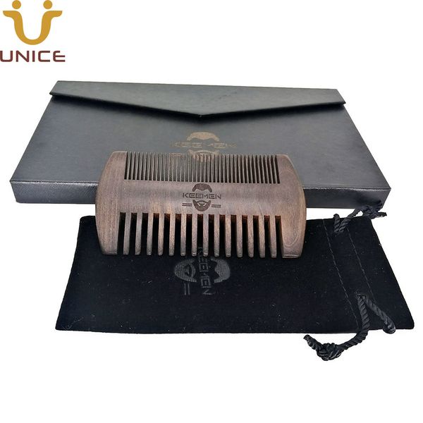 100pcs/lot Custom Your LOGO Fine & Coarse Tooth Ebony Blackwood Beard Combs Black Hair Combs in Gift Box & Pouch with Customized LOGO
100pcs/lot Custom Your LOGO Fine & Coarse Tooth Ebony Blackwood Beard Combs Black Hair Combs in Gift Box & Pouch with Customized LOGO