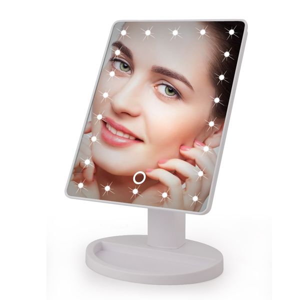 portable touch screen led makeup mirror cosmetic mirror with led lights foldable beauty adjustable counter180 rotating
portable touch screen led makeup mirror cosmetic mirror with led lights foldable beauty adjustable counter180 rotating