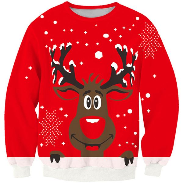 new arrival christmas elk fashion men/women funny 3d printed sweatshirt style fashion casual sweatshirt b297, Black
new arrival christmas elk fashion men/women funny 3d printed sweatshirt style fashion casual sweatshirt b297, Black